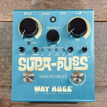 Way Huge WHE707 Supa-Puss Analog Delay w/Tap Tempo Effects and Pedals / Delay