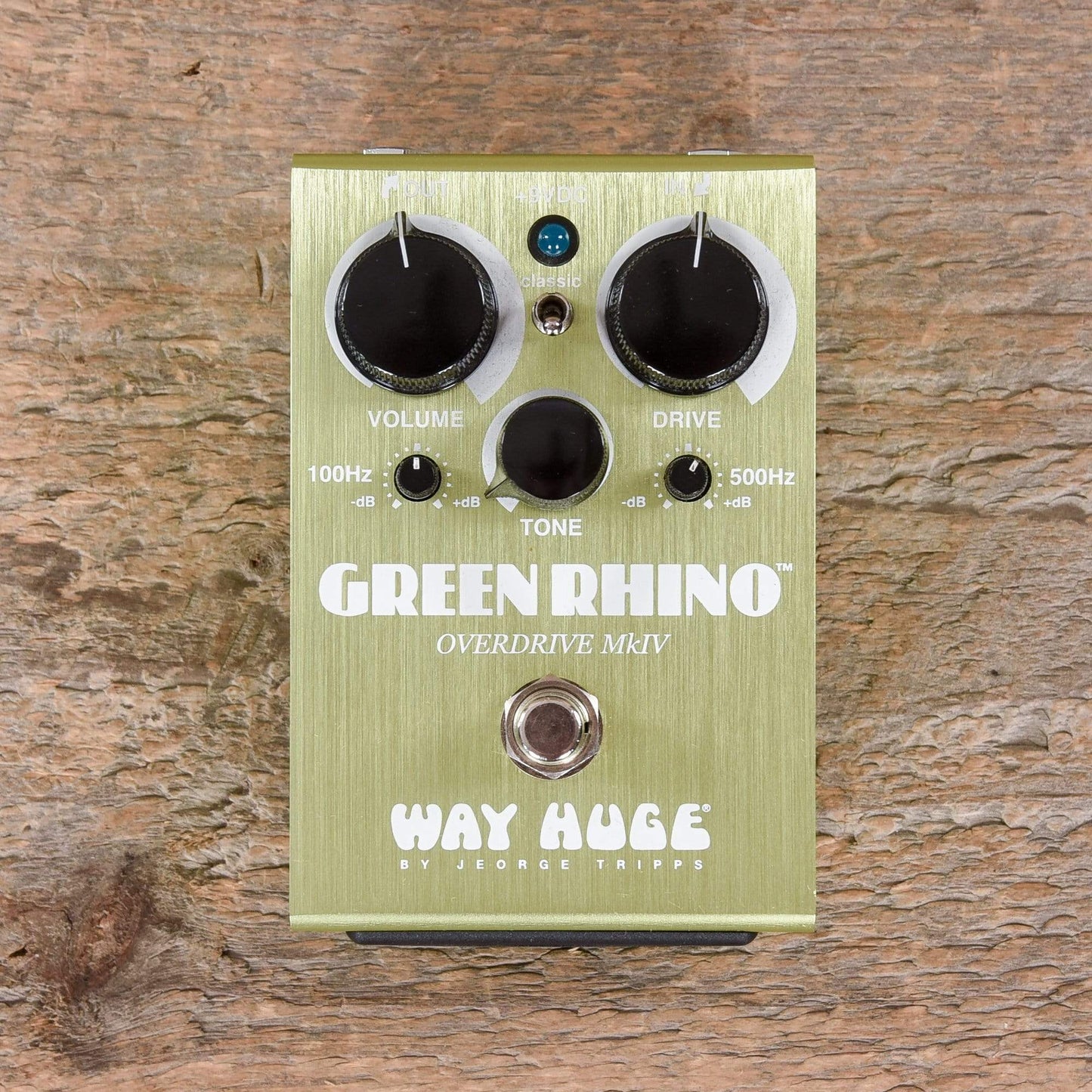 Way Huge WHE207 Green Rhino MkIV Overdrive Effects and Pedals / Overdrive and Boost