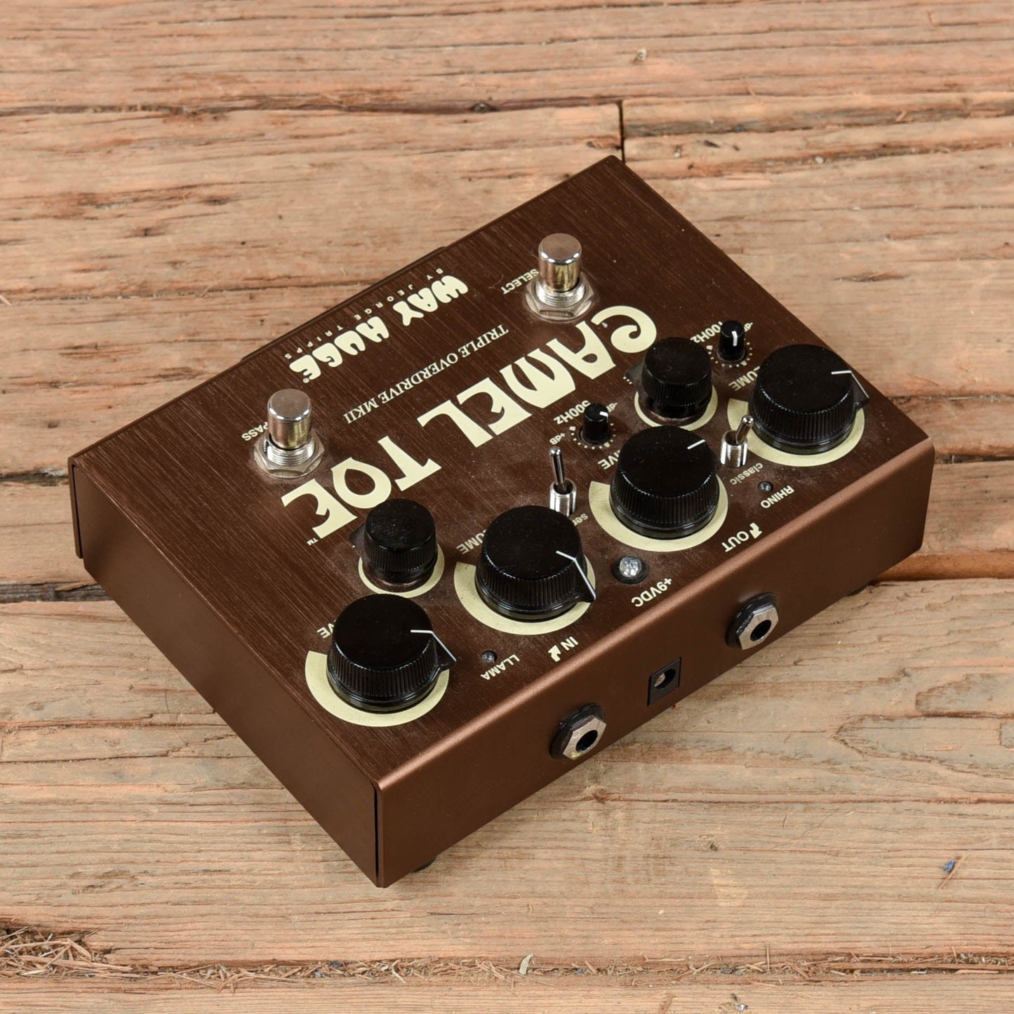 Way Huge WHE209 Camel Toe MkII Triple Overdrive Effects and Pedals / Overdrive and Boost