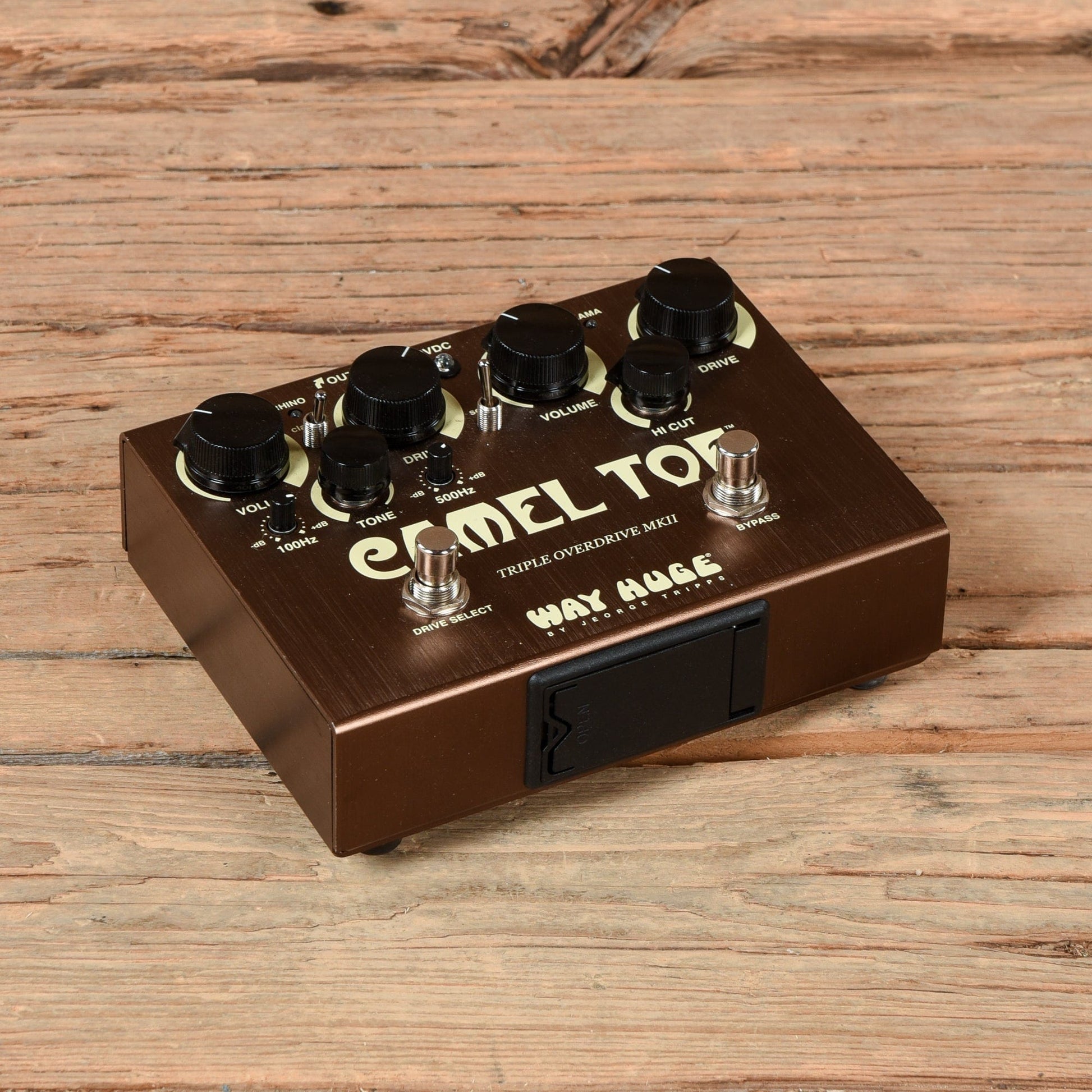Way Huge WHE209 Camel Toe MkII Triple Overdrive Effects and Pedals / Overdrive and Boost