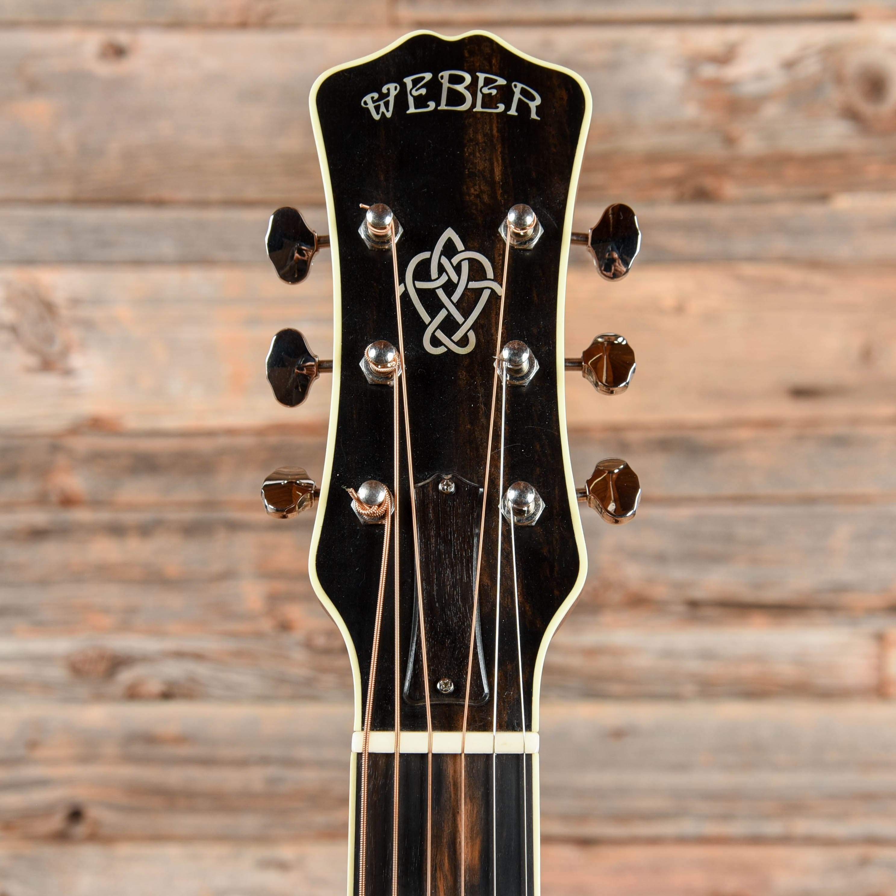 Weber Mandolins Vigilante Resophonic Round Neck Natural Acoustic Guitars / Resonator