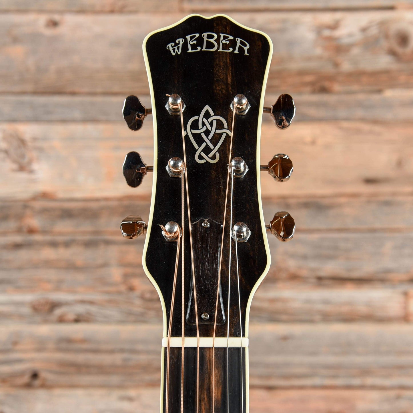 Weber Mandolins Vigilante Resophonic Round Neck Natural Acoustic Guitars / Resonator