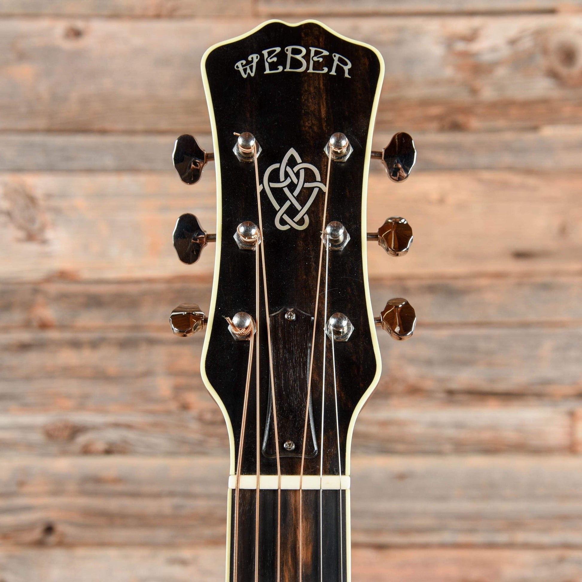 Weber Mandolins Vigilante Resophonic Round Neck Natural Acoustic Guitars / Resonator