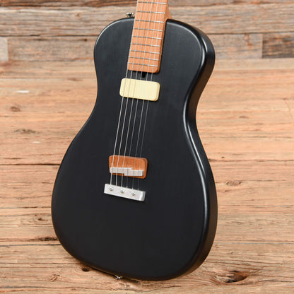 Weir Poorboy Satin Black Electric Guitars / Solid Body