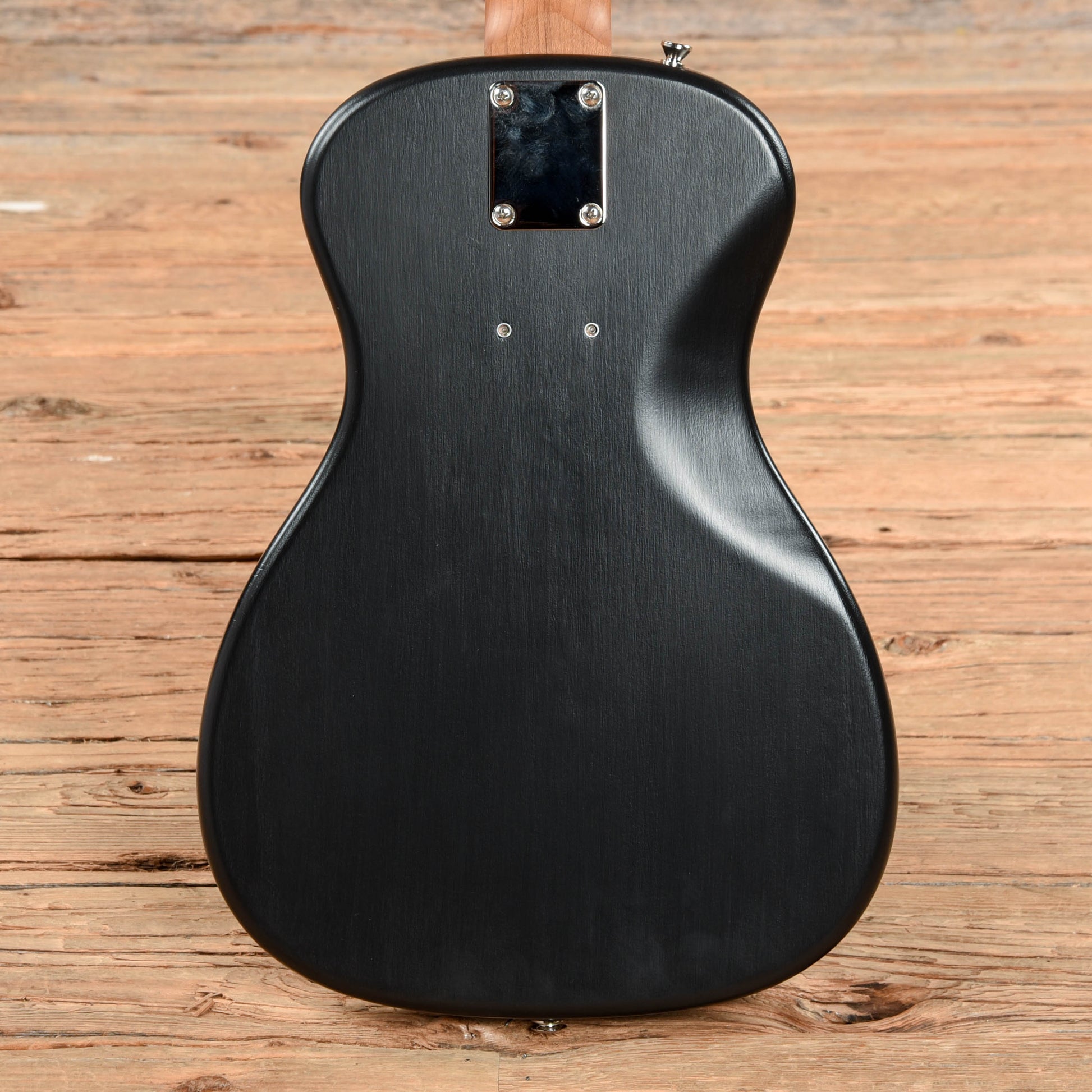Weir Poorboy Satin Black Electric Guitars / Solid Body