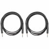 Whirlwind Leader Standard 10' Instrument Cable S/S 2 Pack Bundle Accessories / Cables,Accessories / Capos