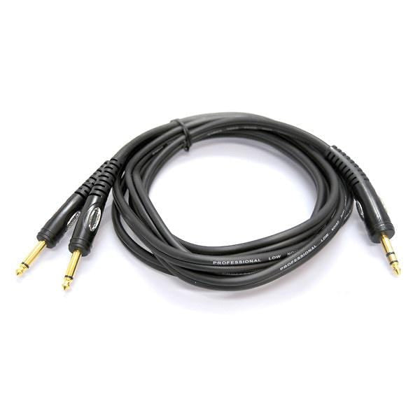 Whirlwind Connect Series 1/4 Inch TRS - 2x1/4 Inch TS 6' Accessories / Cables