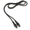 Whirlwind MIDI Cable 5-Pin 3' Black Accessories / Cables