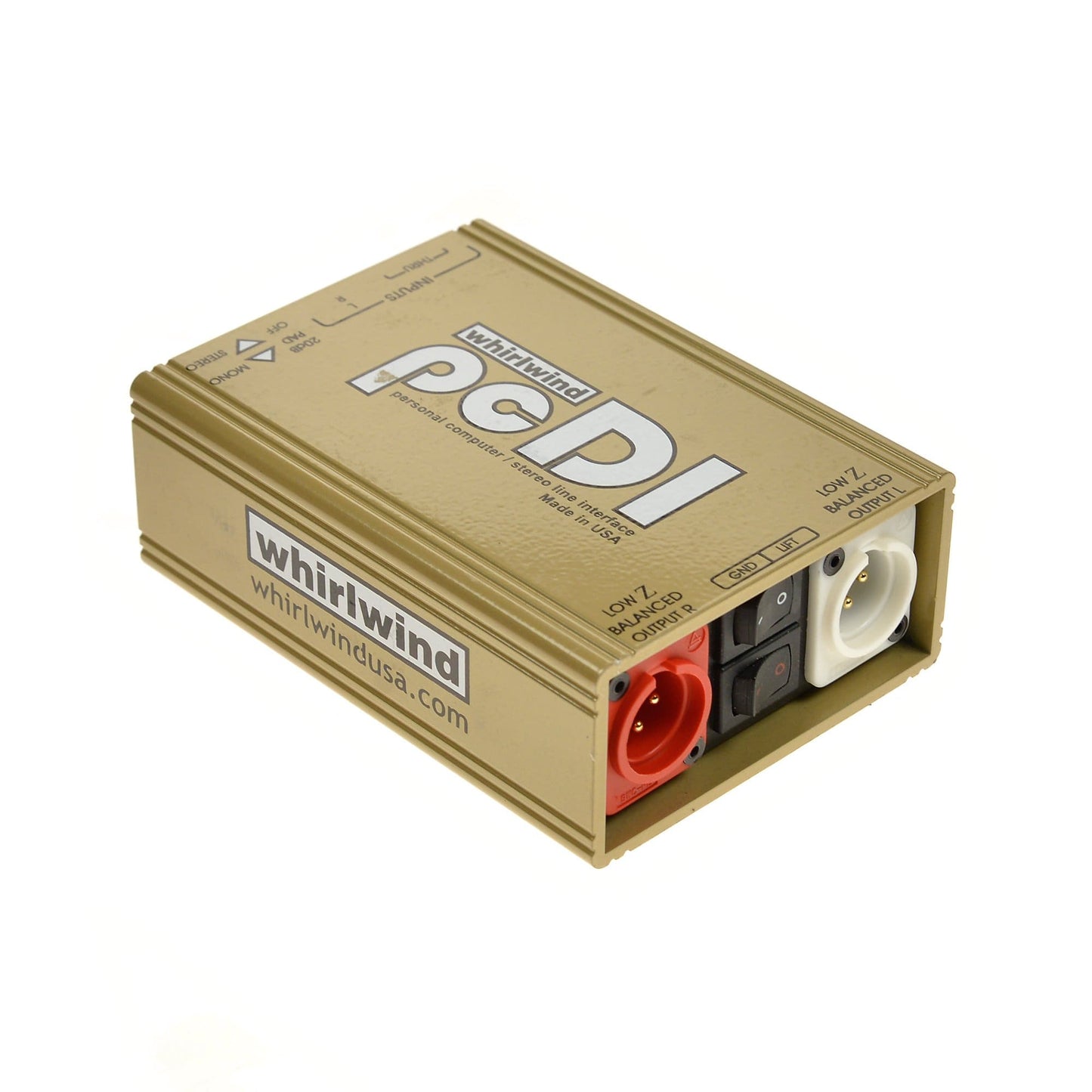 Whirlwind PCDI Direct Box Pro Audio / DI Boxes