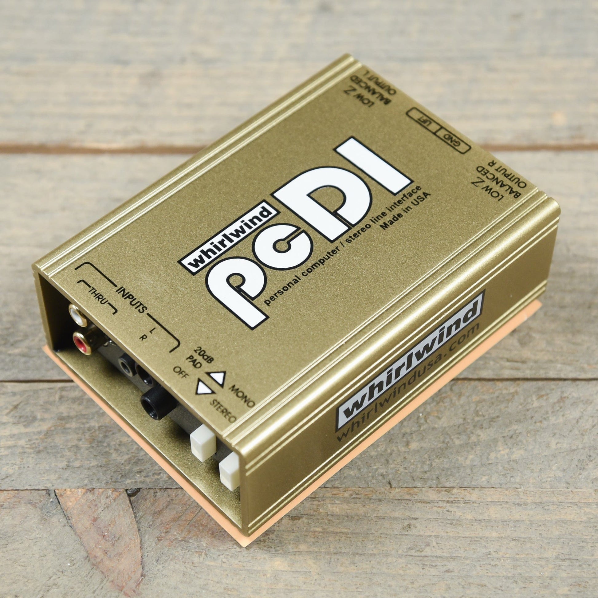 Whirlwind PCDI Direct Box Pro Audio / DI Boxes