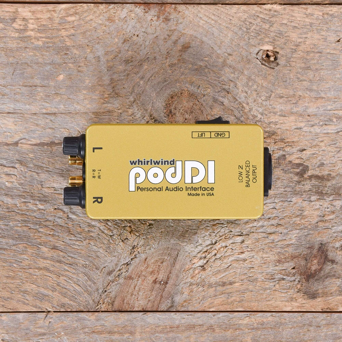 Poddi Direct Box Whirlwind PodDI iPod Direct Box – Chicago Music Exchange