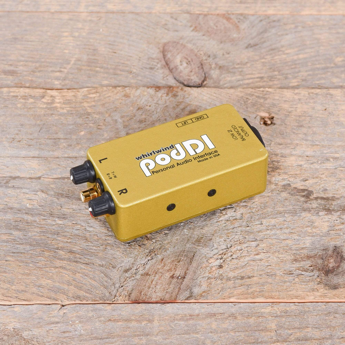 Whirlwind PodDI iPod Direct Box – Chicago Music Exchange