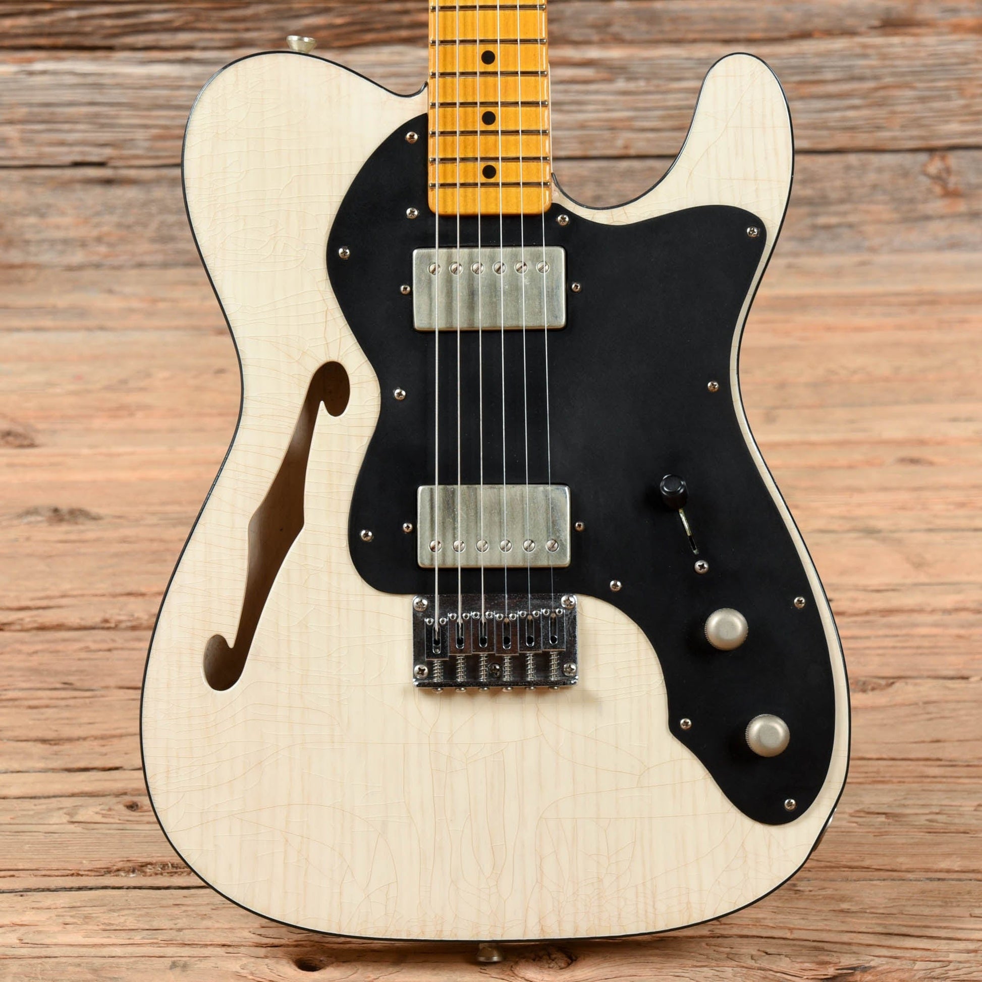 Whitfill Slimline White Blonde Electric Guitars / Semi-Hollow