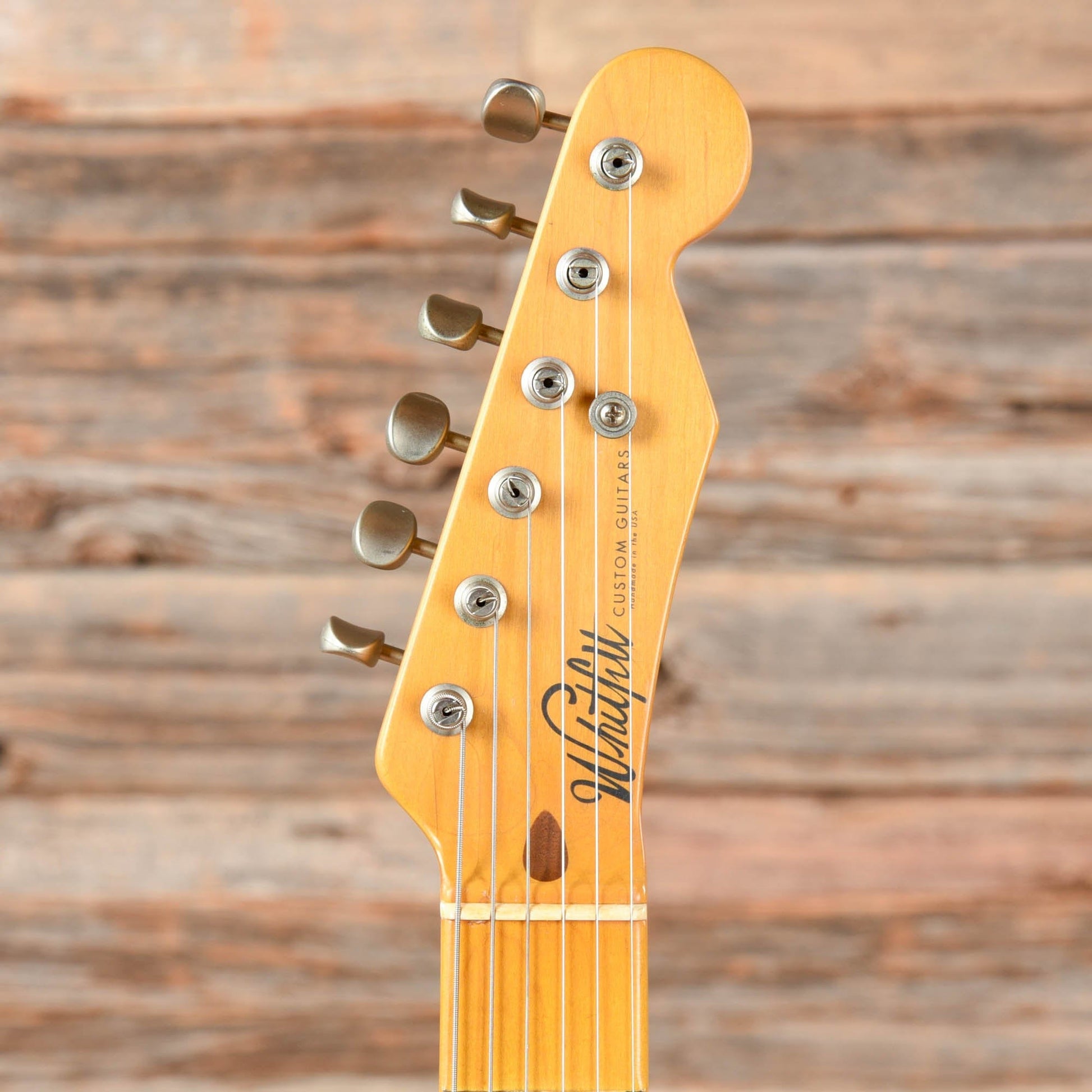 Whitfill Slimline White Blonde Electric Guitars / Semi-Hollow