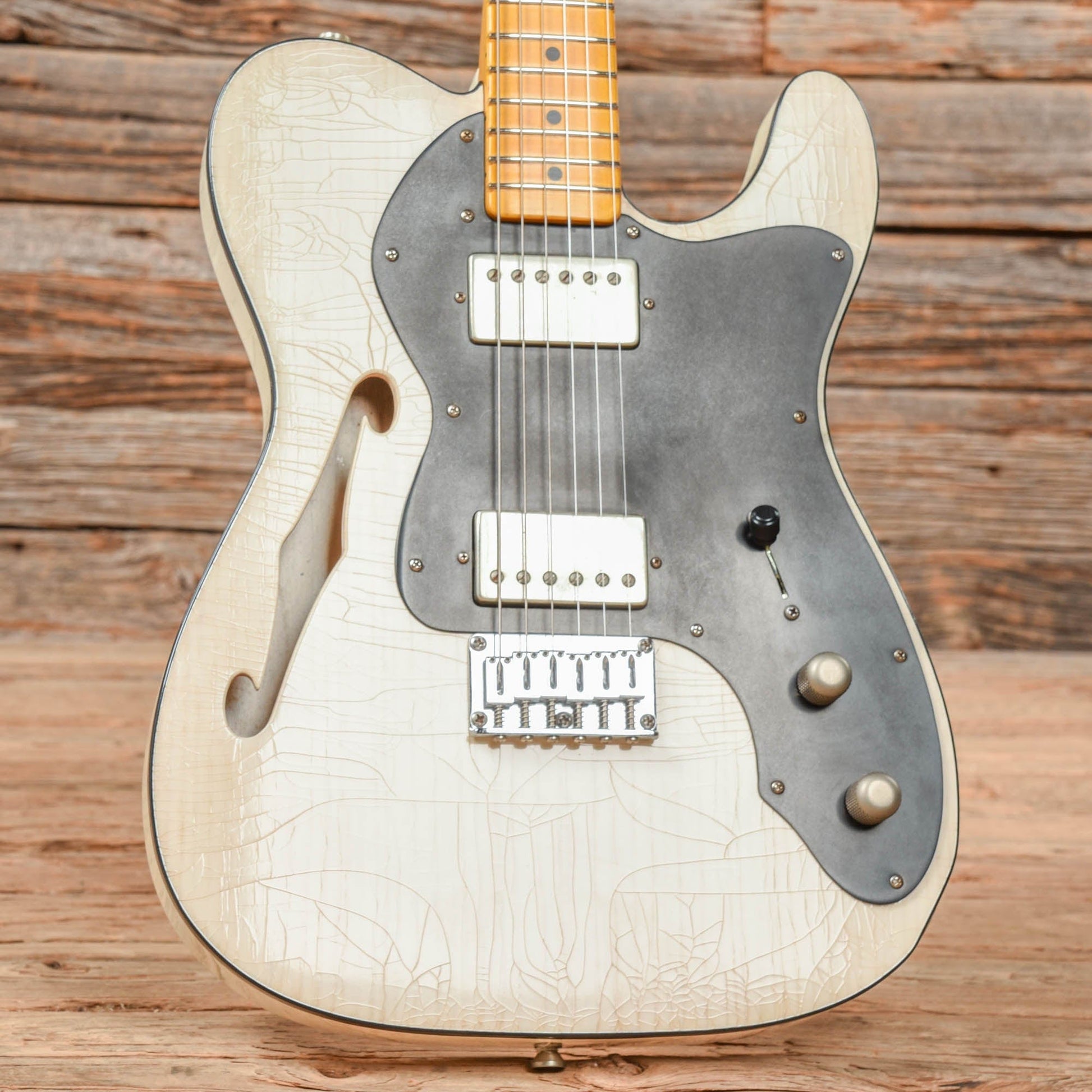 Whitfill Slimline White Blonde Electric Guitars / Semi-Hollow