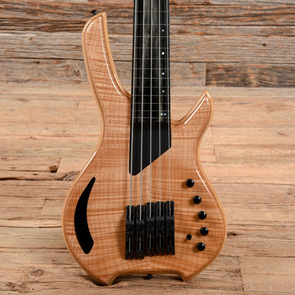 Willcox Sabre VL Bass Lined Fretless Natural Bass Guitars / 5-String or More