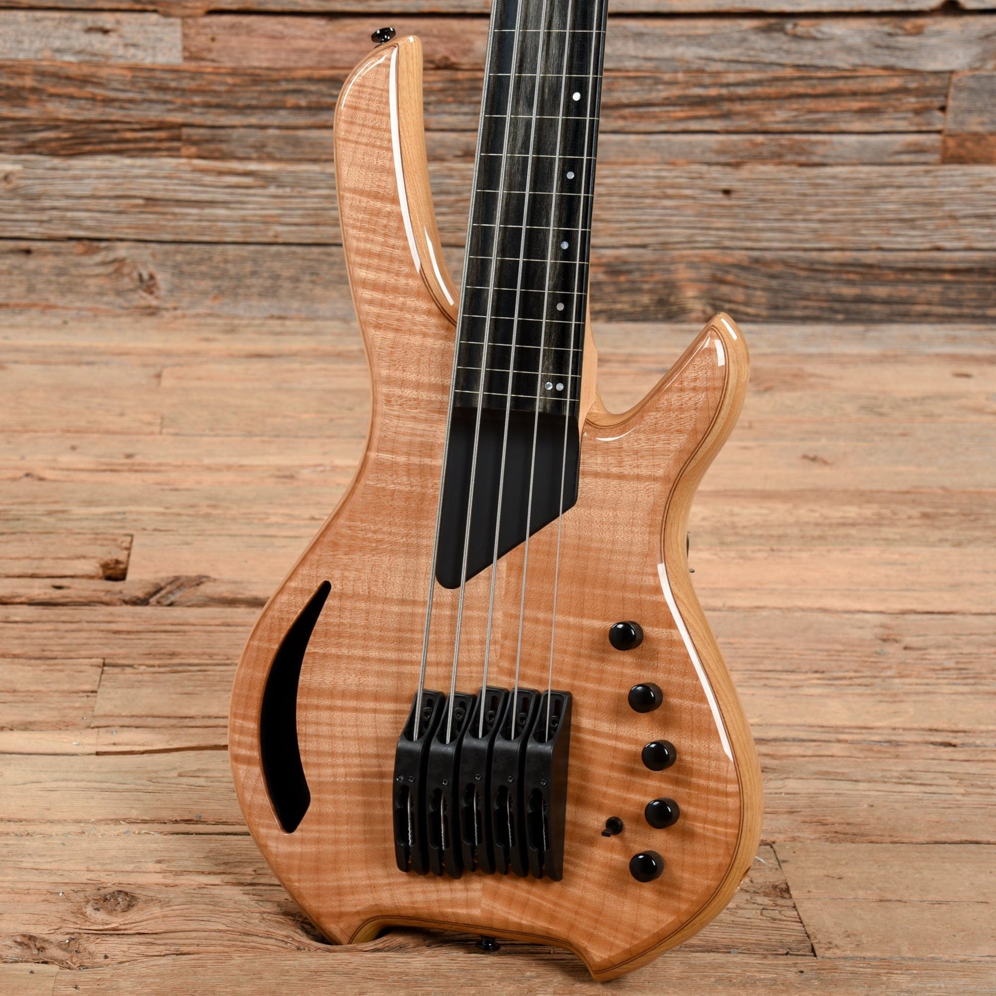 Willcox Sabre VL Bass Lined Fretless Natural Bass Guitars / 5-String or More