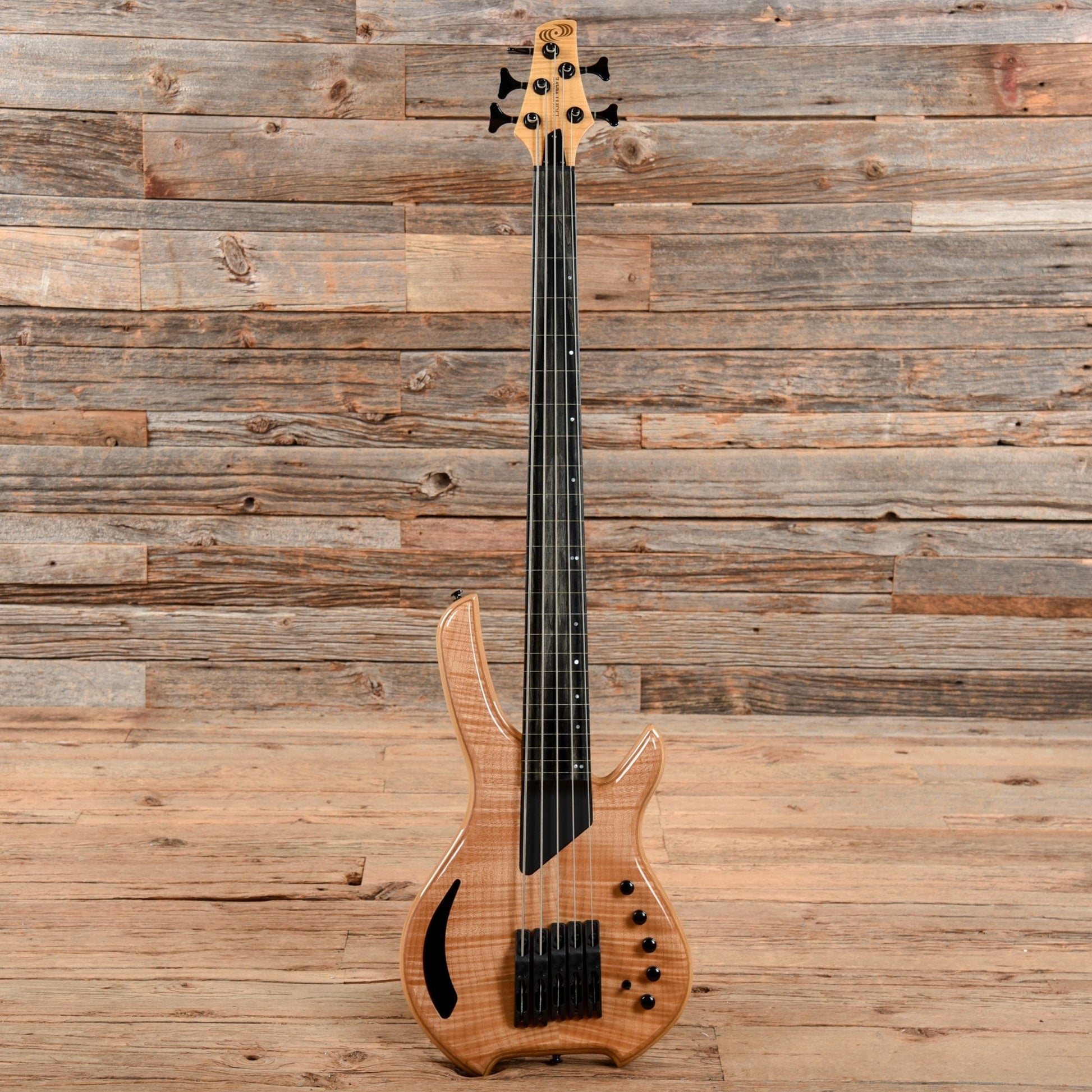 Willcox Sabre VL Bass Lined Fretless Natural Bass Guitars / 5-String or More