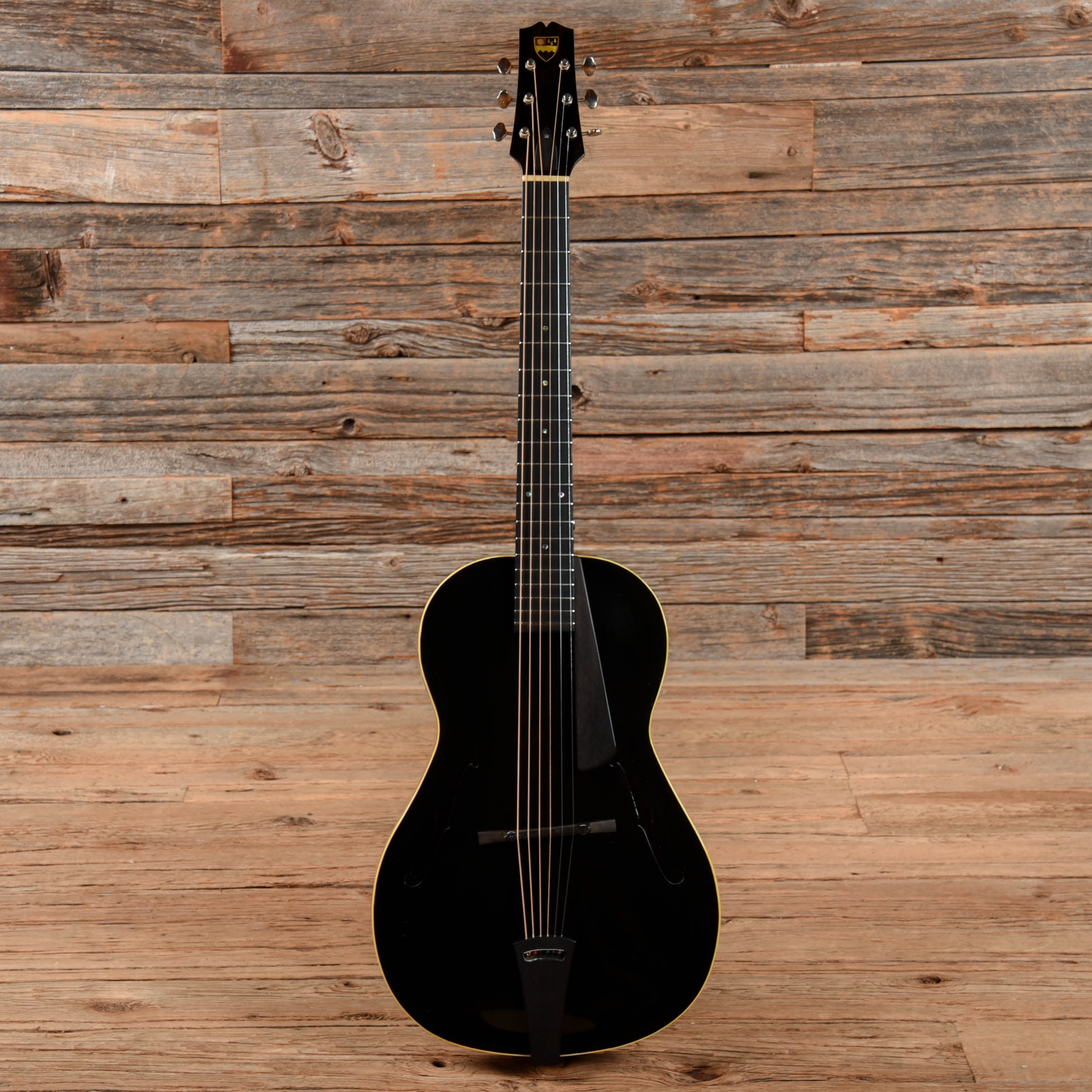 William Bussmann Archtop Transparent Black 2001 Acoustic Guitars / Archtop