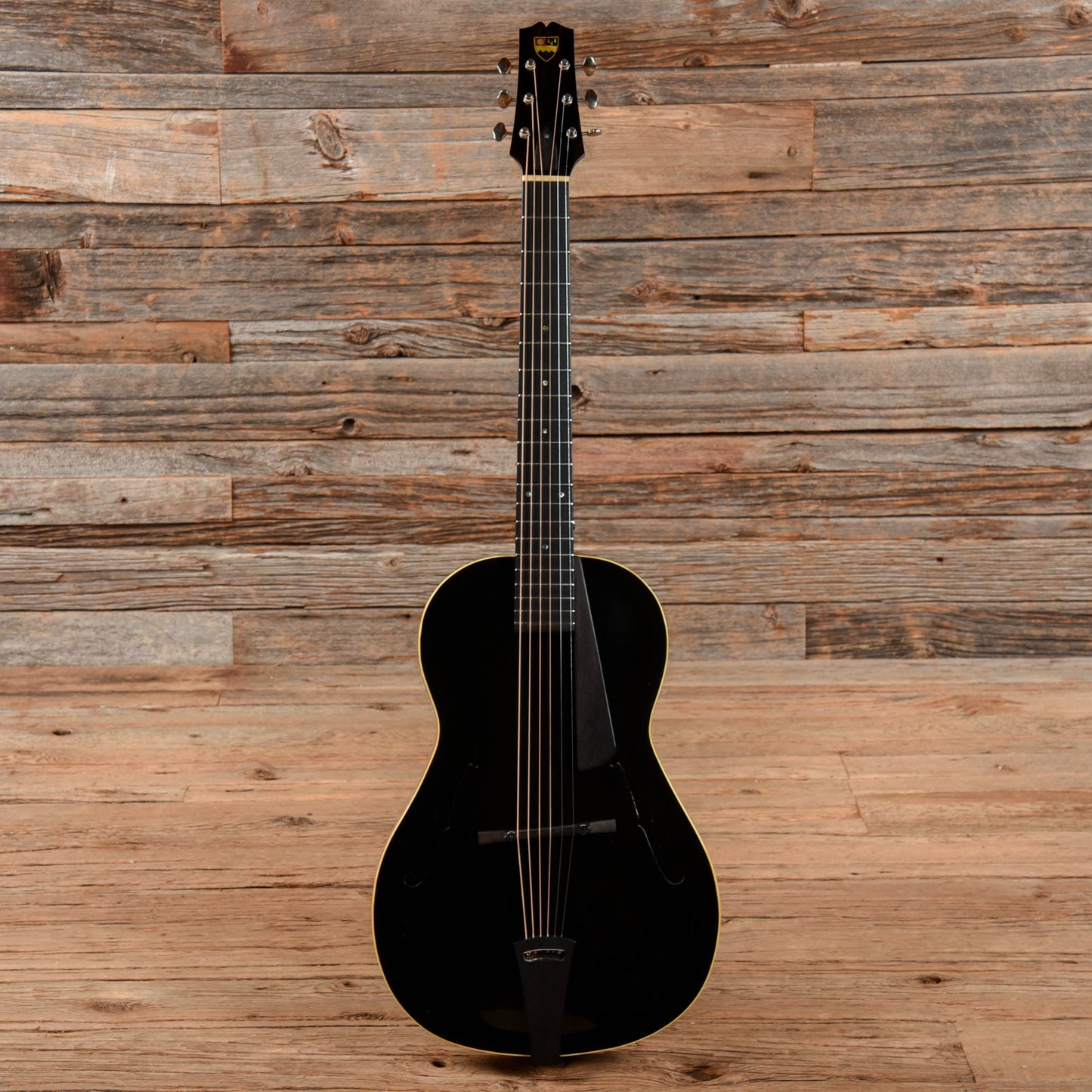 William Bussmann Archtop Transparent Black 2001 Acoustic Guitars / Archtop