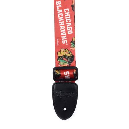 Woodrow Chicago Blackhawks Guitar Strap Accessories / Straps