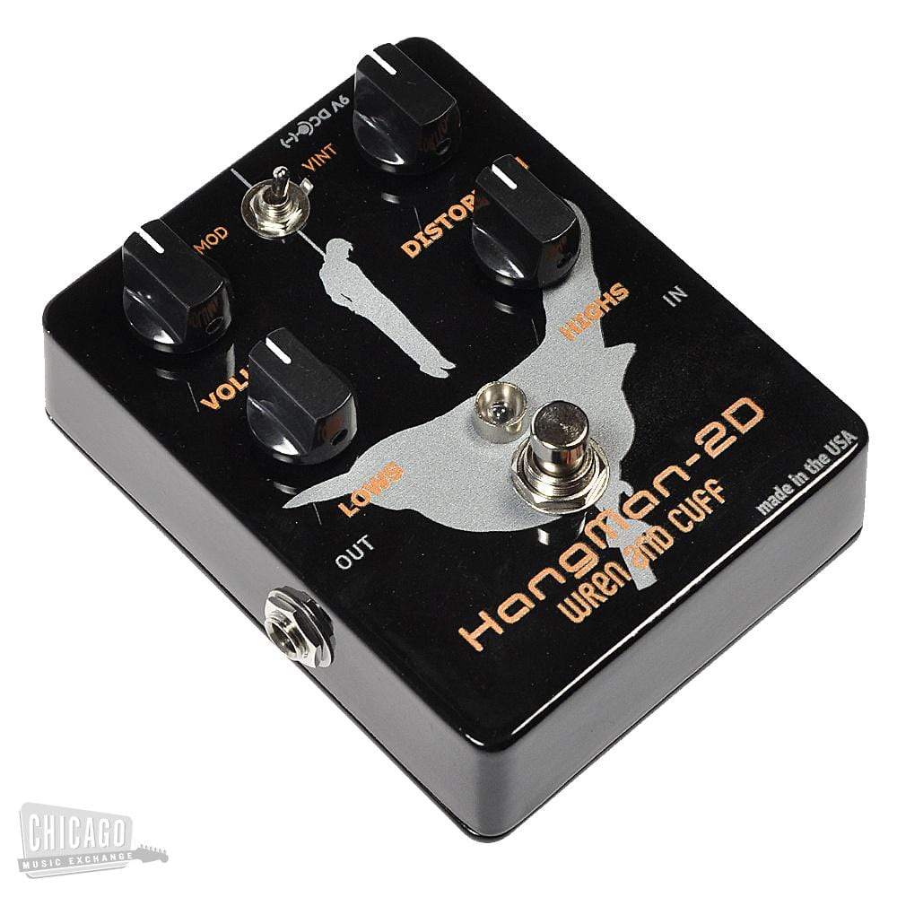 distortion expression pedal Wren and Cuff Hangman-2D High-Gain Distortion Guitar Effect