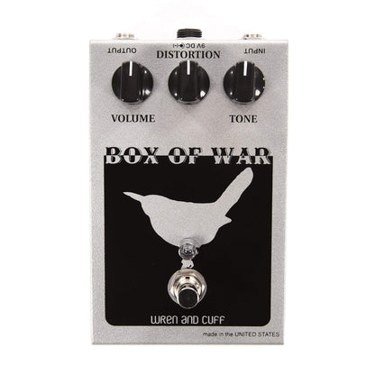 Wren and Cuff Box of War Original Reissue Fuzz Pedal Effects and Pedals / Fuzz