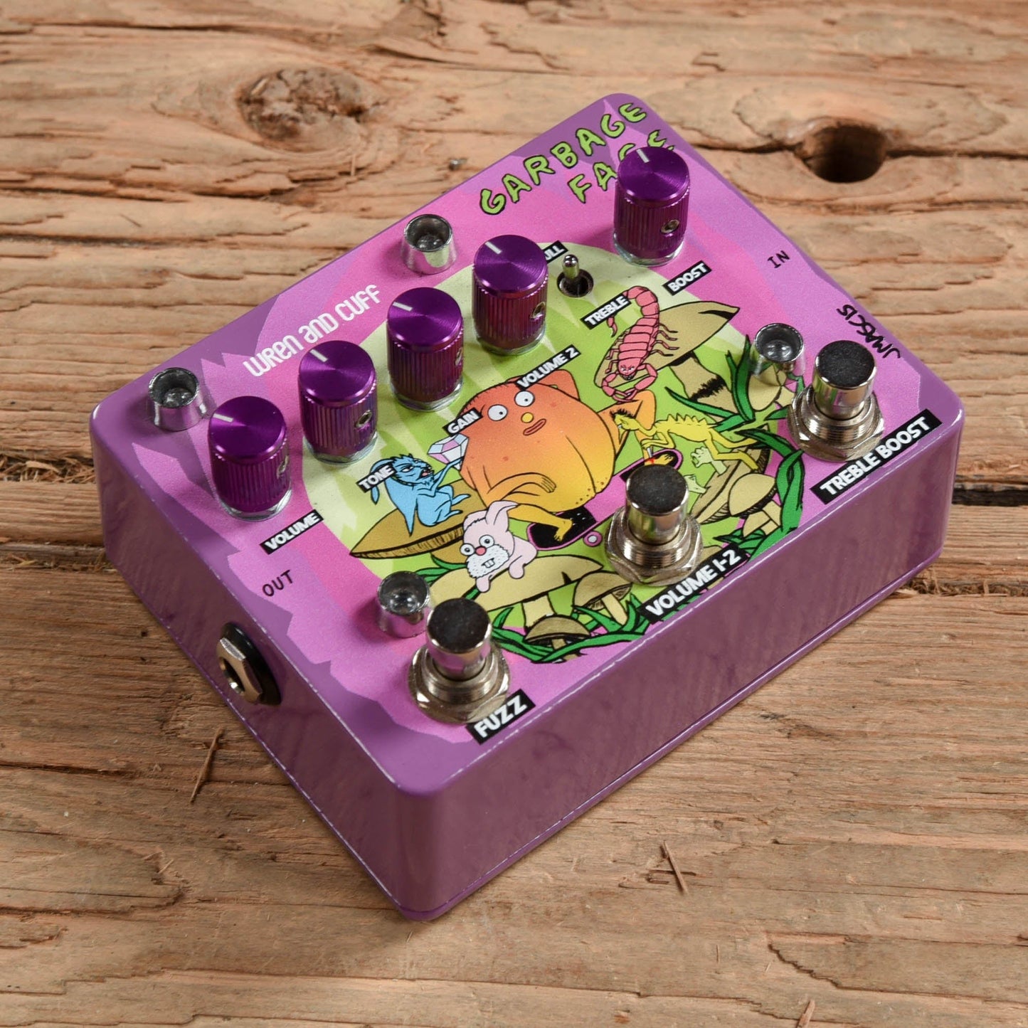 Wren and Cuff J Mascis Garbage Face Effects and Pedals / Fuzz