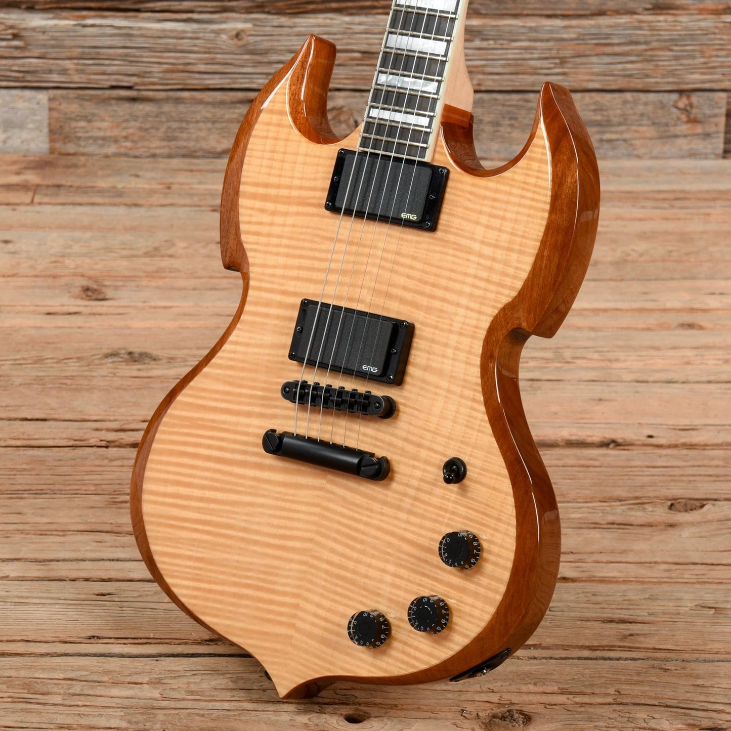 Wylde Audio Barbarian Natural Electric Guitars / Solid Body