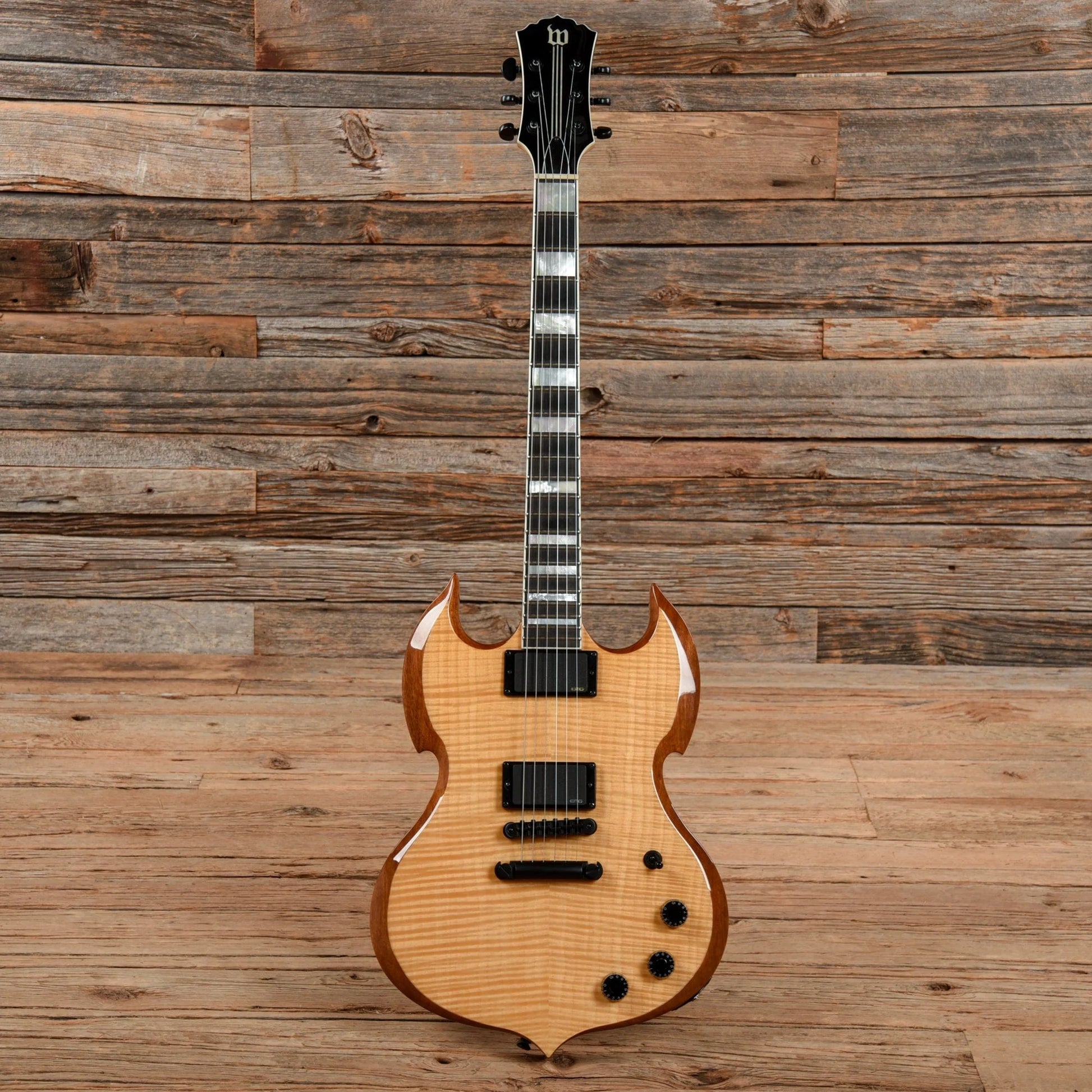 Wylde Audio Barbarian Natural Electric Guitars / Solid Body