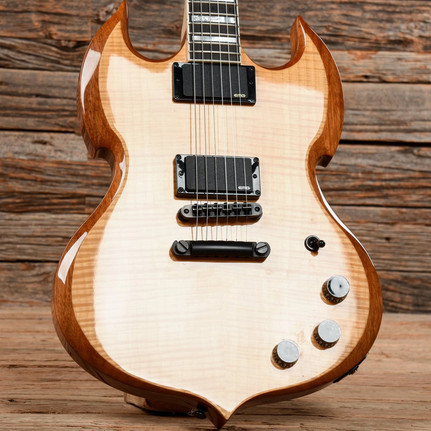 Wylde Audio Barbarian Natural Electric Guitars / Solid Body