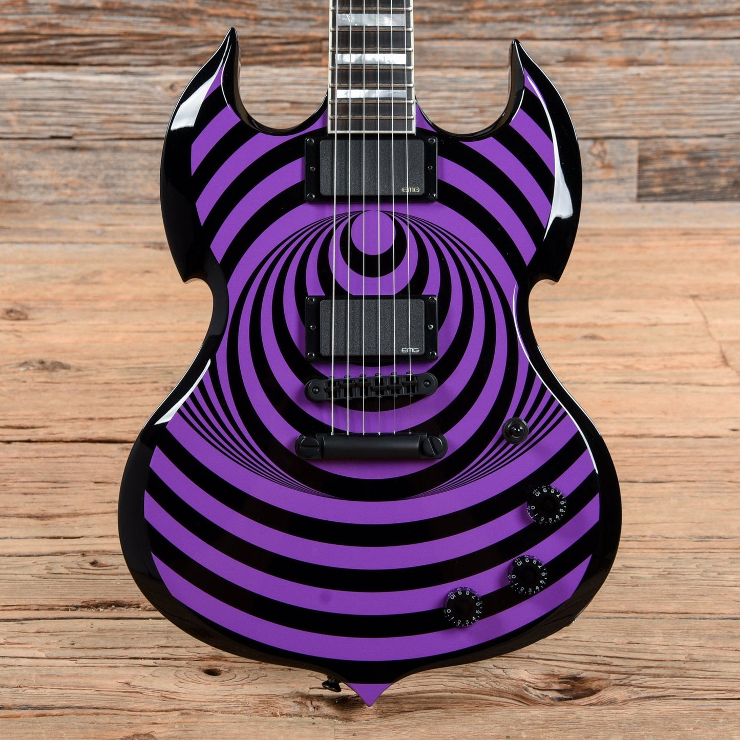 Wylde Audio Barbarian Vertigo Sabbath Purple 2017 Electric Guitars / Solid Body