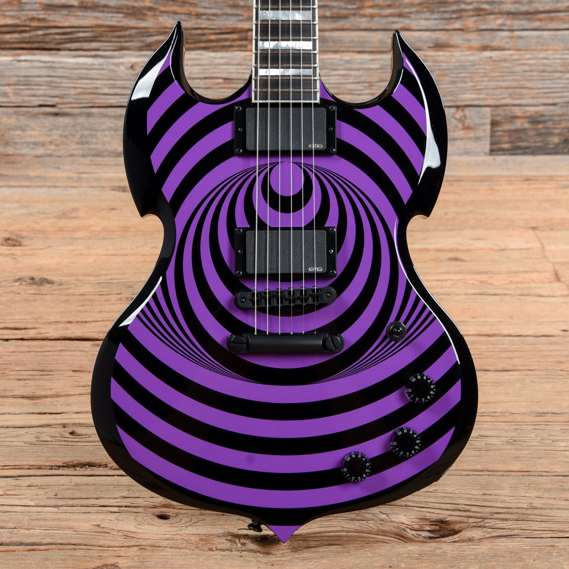 Wylde Audio Barbarian Vertigo Sabbath Purple 2017 Electric Guitars / Solid Body