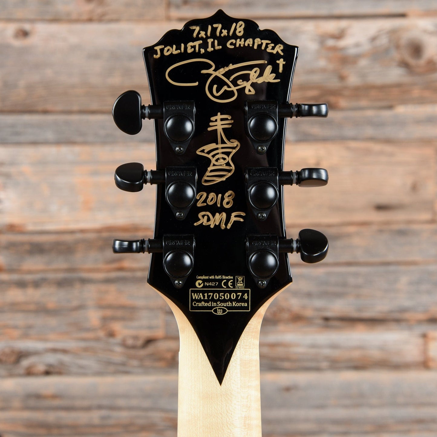 Wylde Audio Barbarian Vertigo Sabbath Purple 2017 Electric Guitars / Solid Body