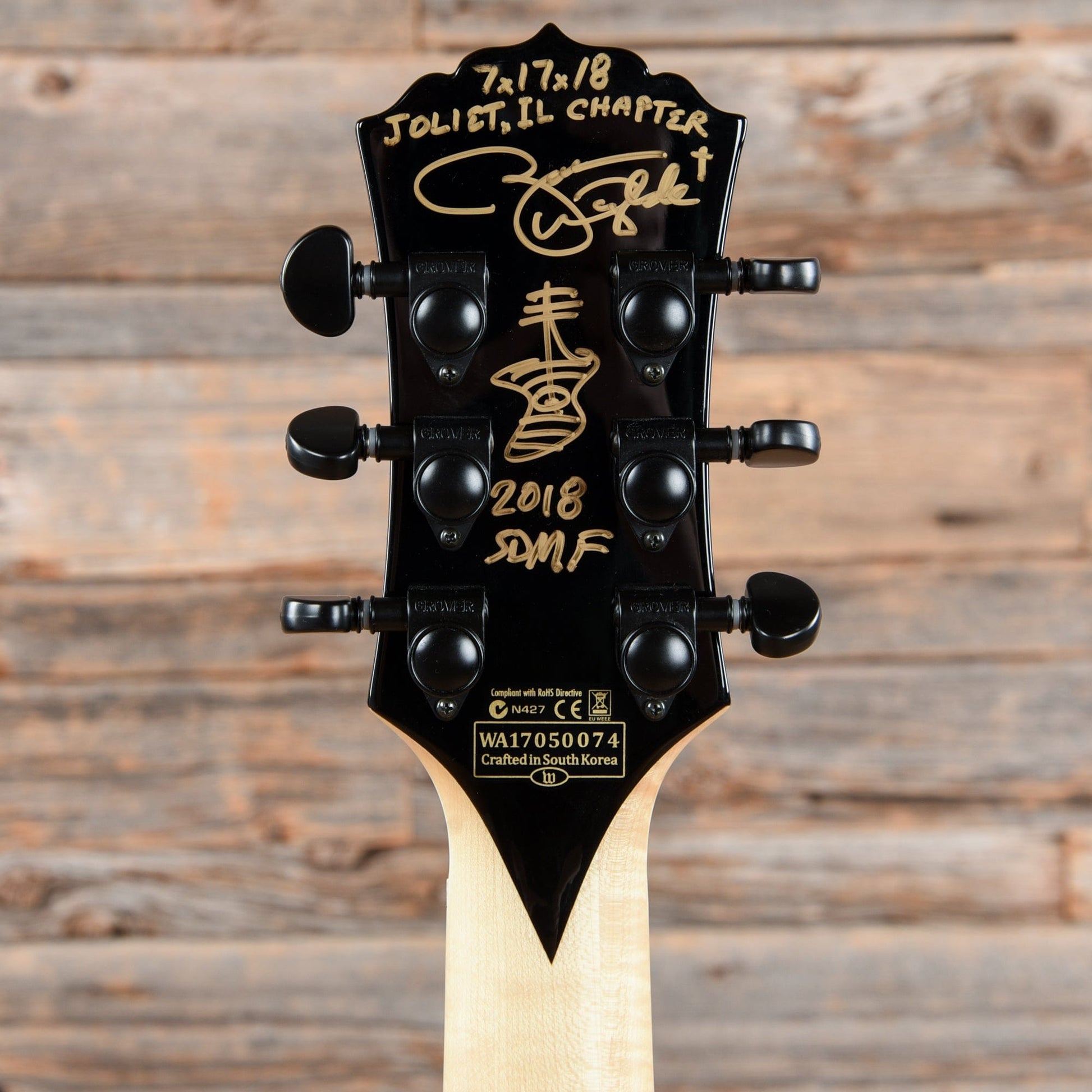 Wylde Audio Barbarian Vertigo Sabbath Purple 2017 Electric Guitars / Solid Body