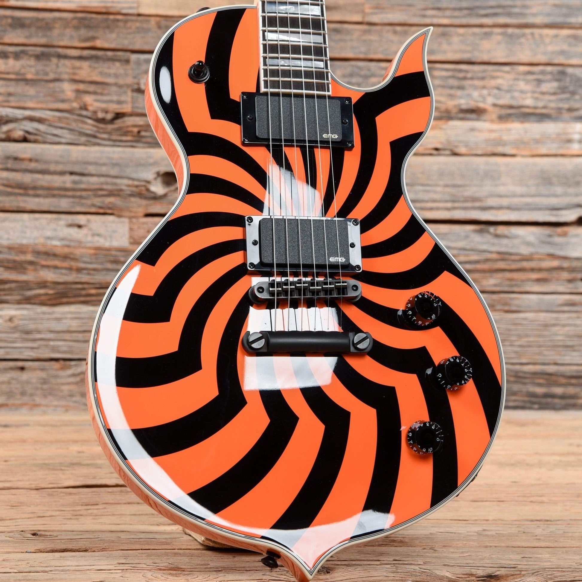 Wylde Audio Limited Edition Odin Grail (Signed) Orange Buzzsaw 2019 Electric Guitars / Solid Body
