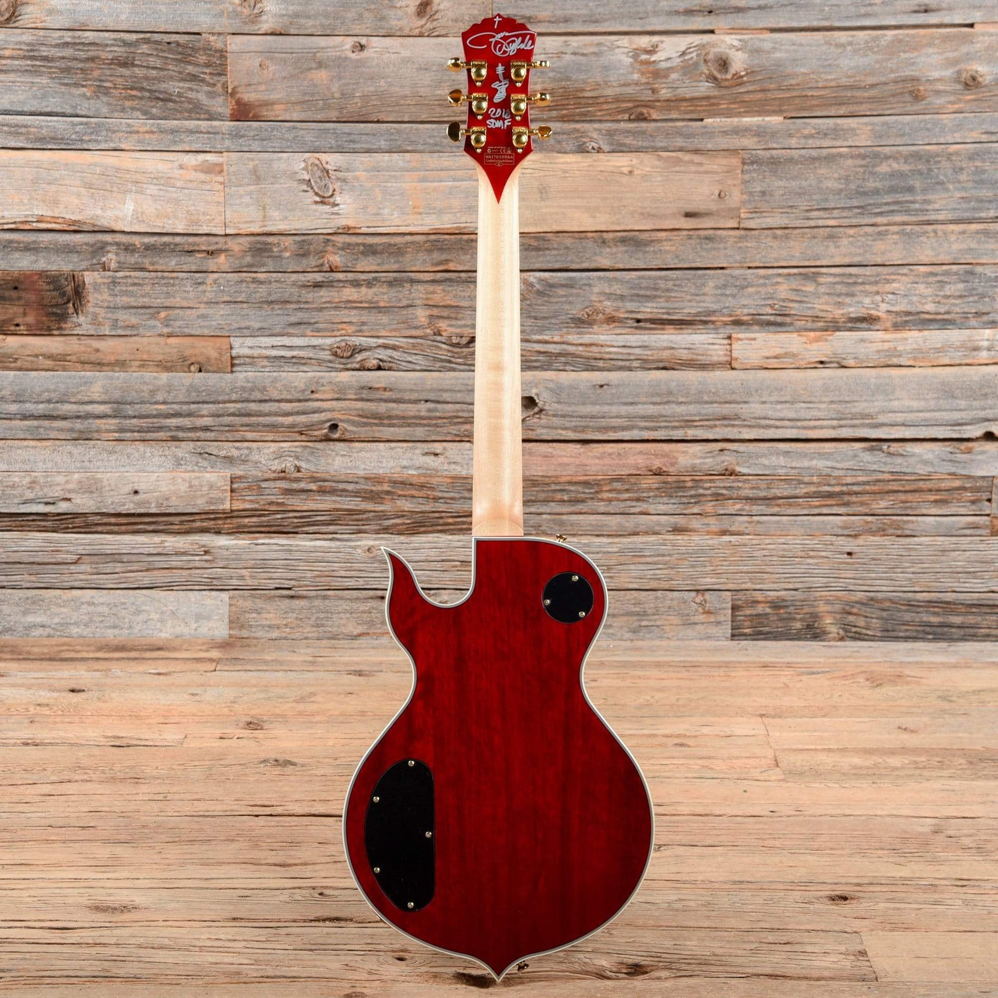 Wylde Audio Odin Grail (Signed) Crimson Buzzsaw 2017 Electric Guitars / Solid Body