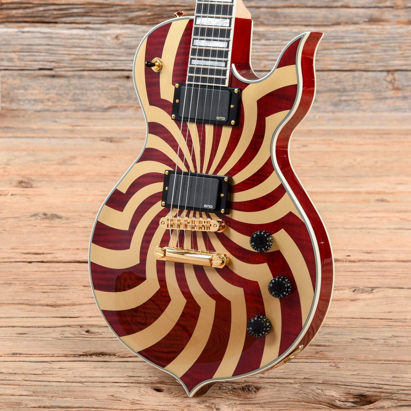 Wylde Audio Odin Grail (Signed) Crimson Buzzsaw 2017 Electric Guitars / Solid Body