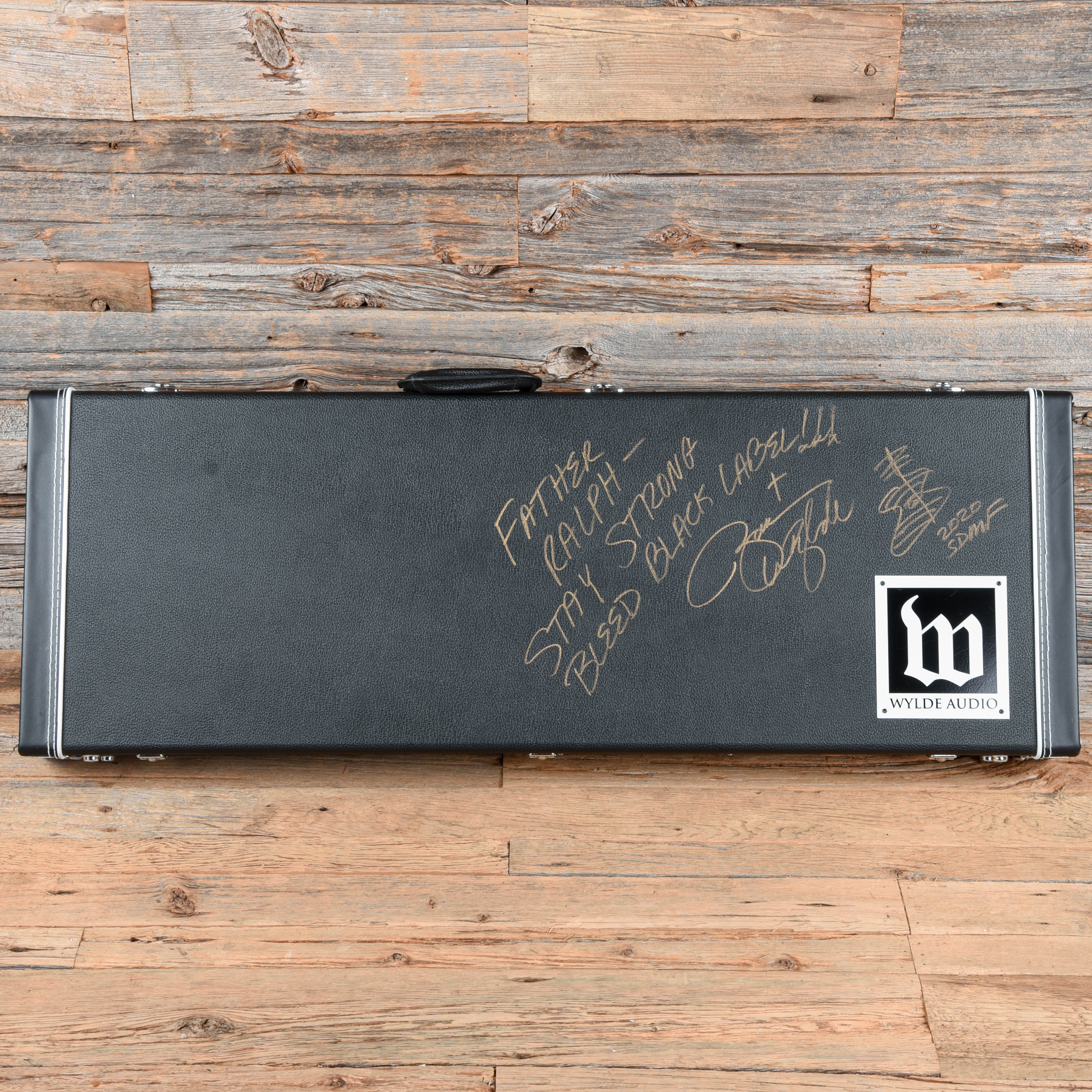 Wylde Audio Odin Grail (Stage Played/Signed) Black 2020 – Chicago