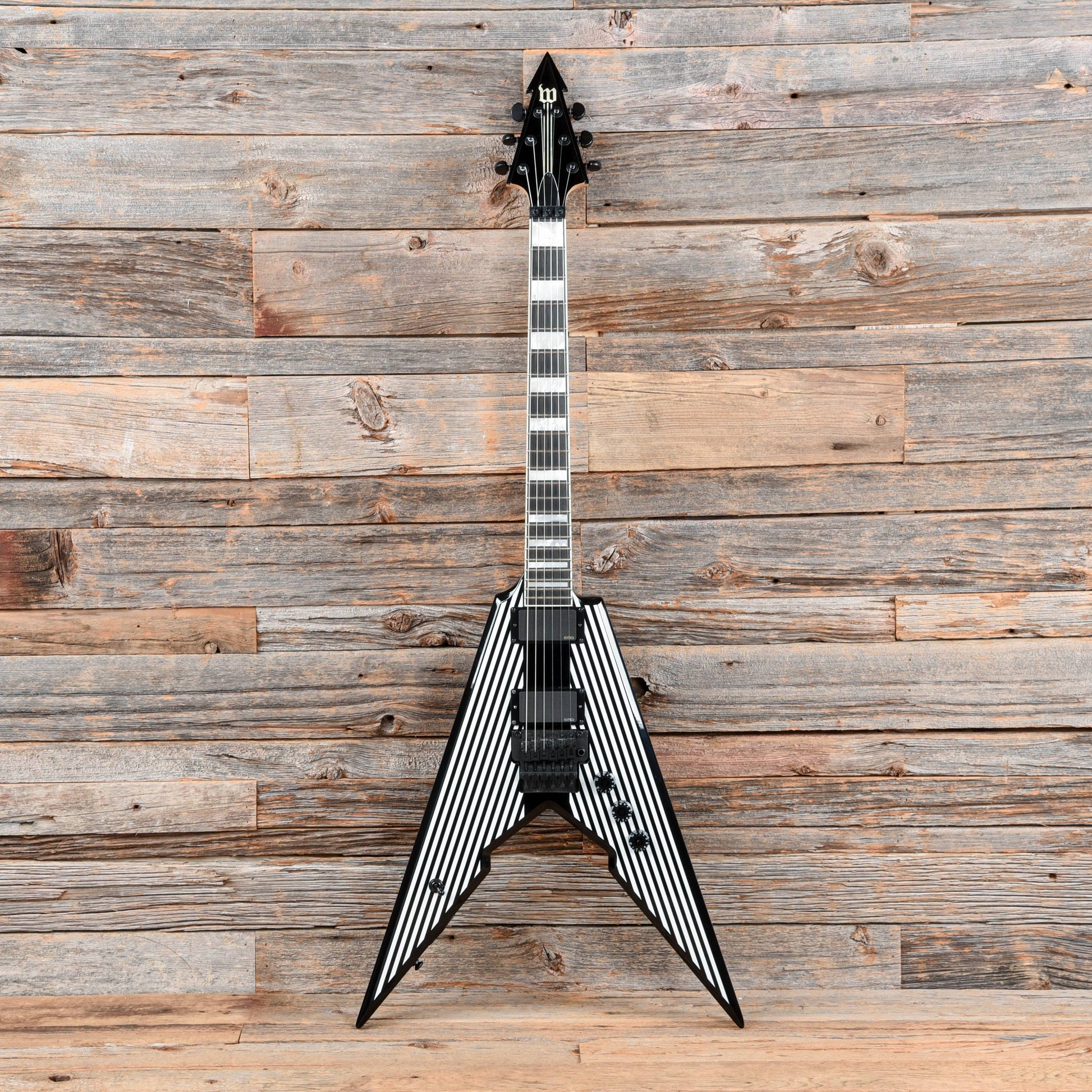 Wylde Audio Viking V with Floyd Rose Pinstripe 2016 Electric Guitars / Solid Body