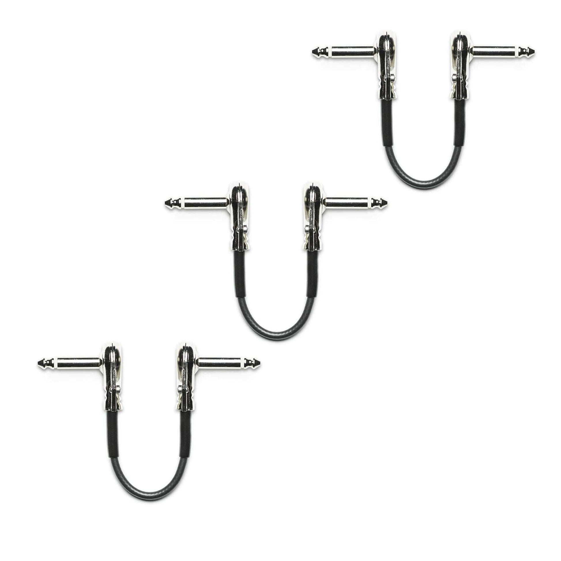 Xotic All-Brass Patch Cable 6" 3 Pack Bundle Accessories / Cables
