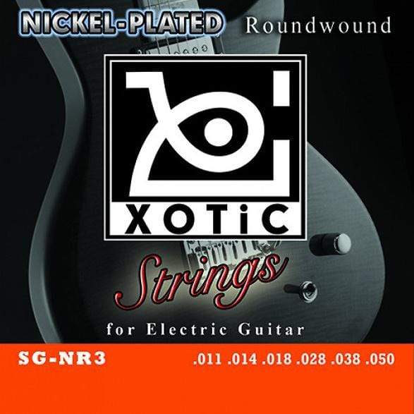 Xotic SG-NR3 Nickel-Plated Roundwound Electric Guitar Strings 11-50 Accessories / Strings / Guitar Strings