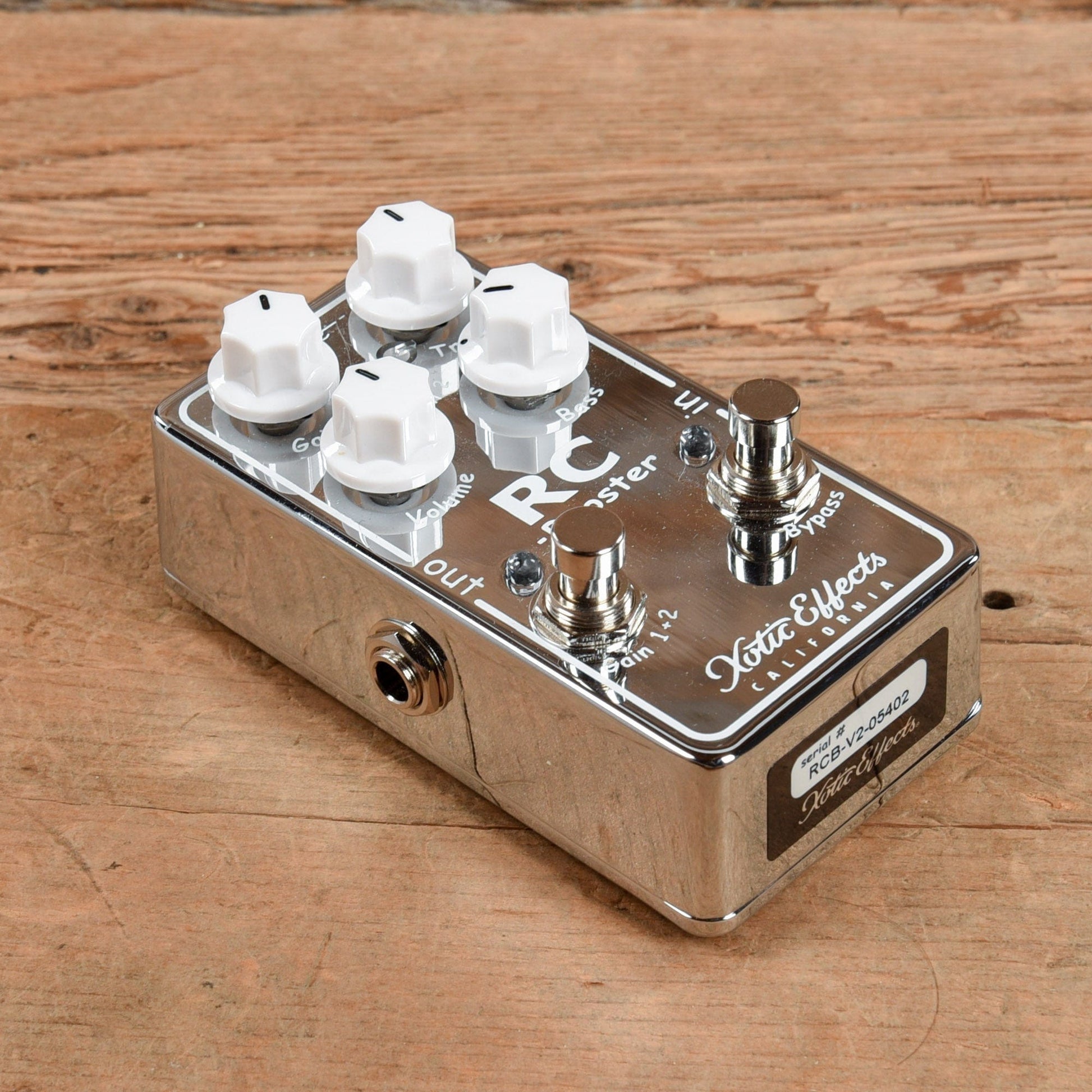 Xotic RC Booster Effects and Pedals / Bass Pedals