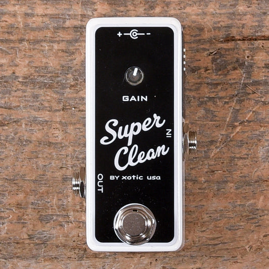 Xotic Super Clean Buffer Effects and Pedals / Controllers, Volume and Expression