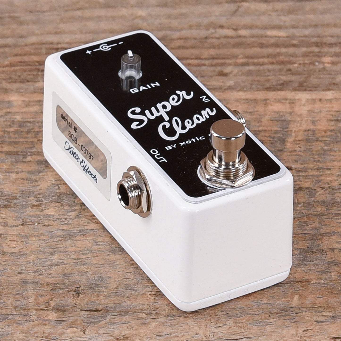 Xotic Super Clean Buffer Effects and Pedals / Controllers, Volume and Expression