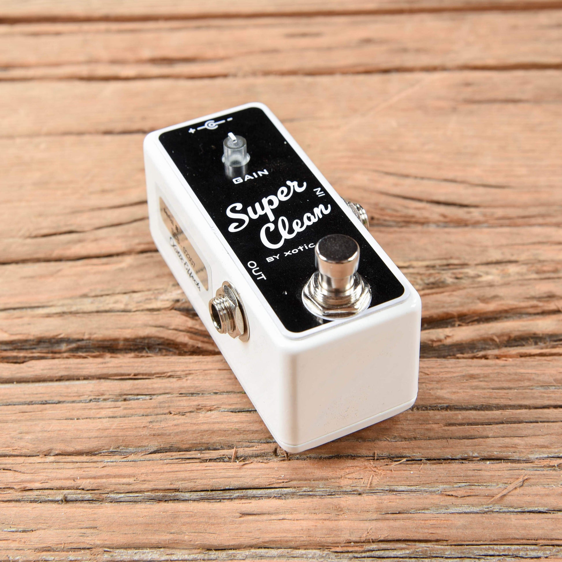 Xotic Super Clean Buffer Effects and Pedals / Controllers, Volume and Expression