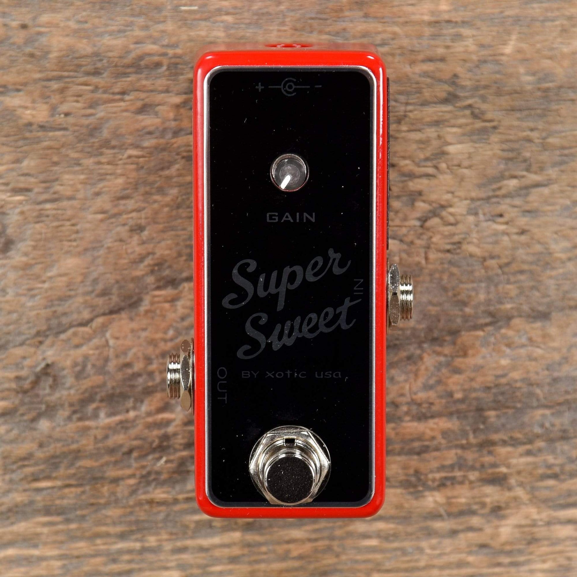 Xotic Super Sweet Booster Effects and Pedals / Overdrive and Boost