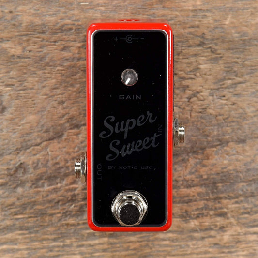 Xotic Super Sweet Booster Effects and Pedals / Overdrive and Boost