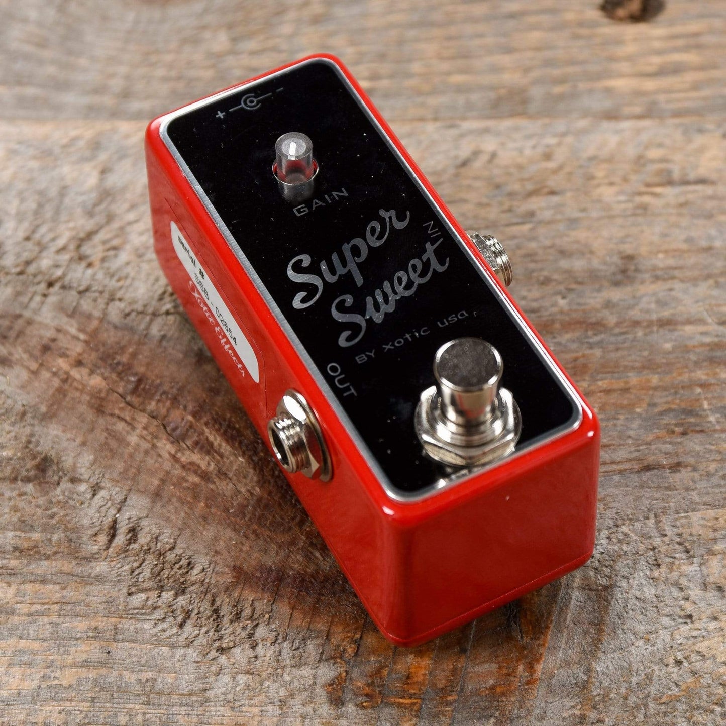 Xotic Super Sweet Booster Effects and Pedals / Overdrive and Boost