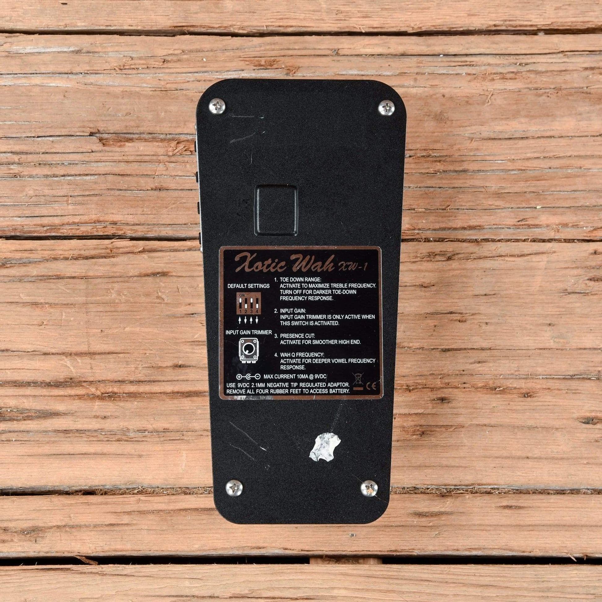 Xotic XW-1 Wah Pedal Effects and Pedals / Wahs and Filters